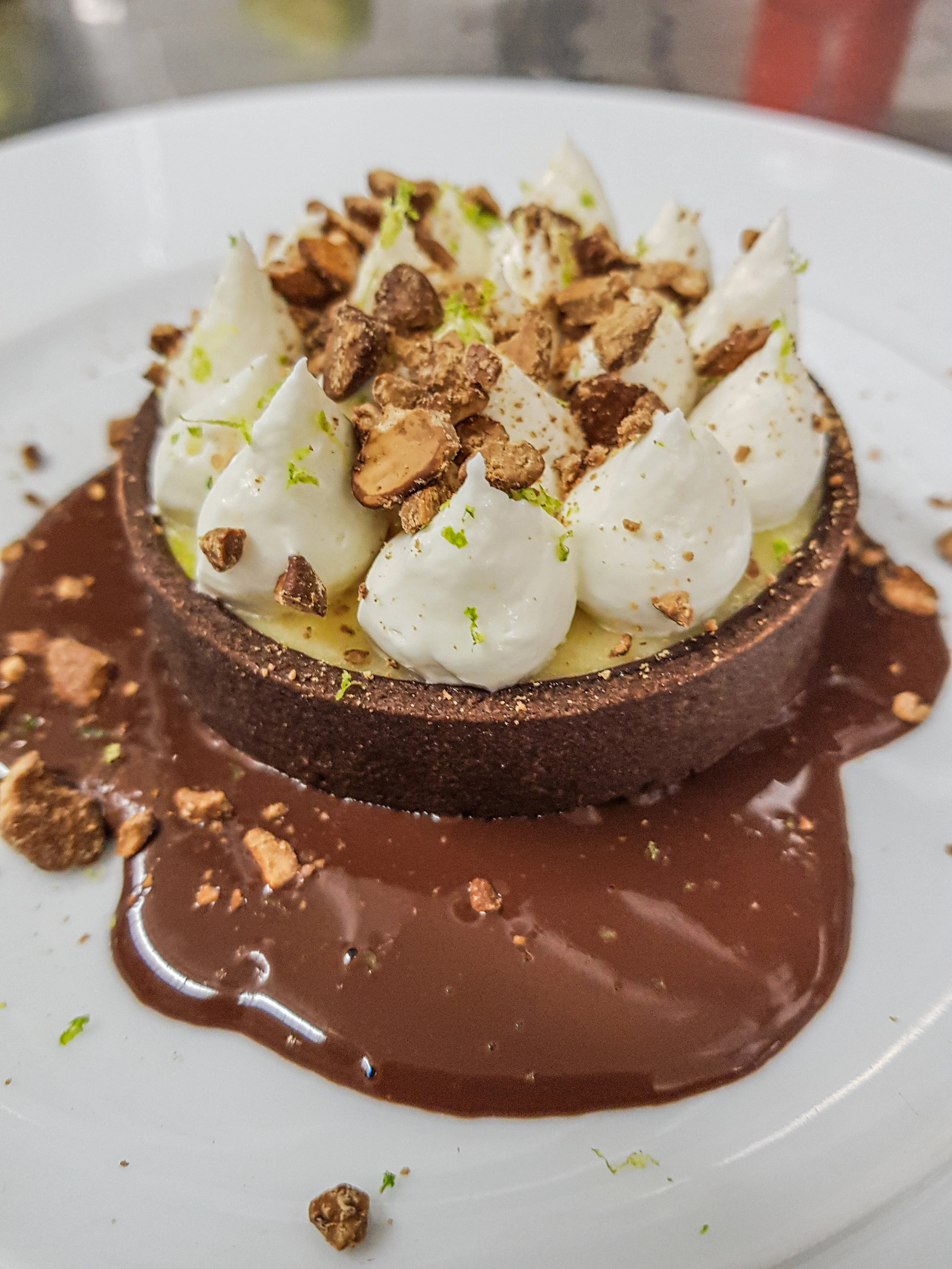 Dessert au chocolat signé du chef