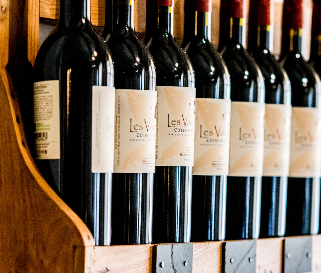 Sélection de vins de la maison